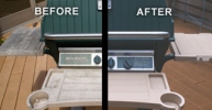 Grill Before & After